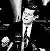 JFK giving speech